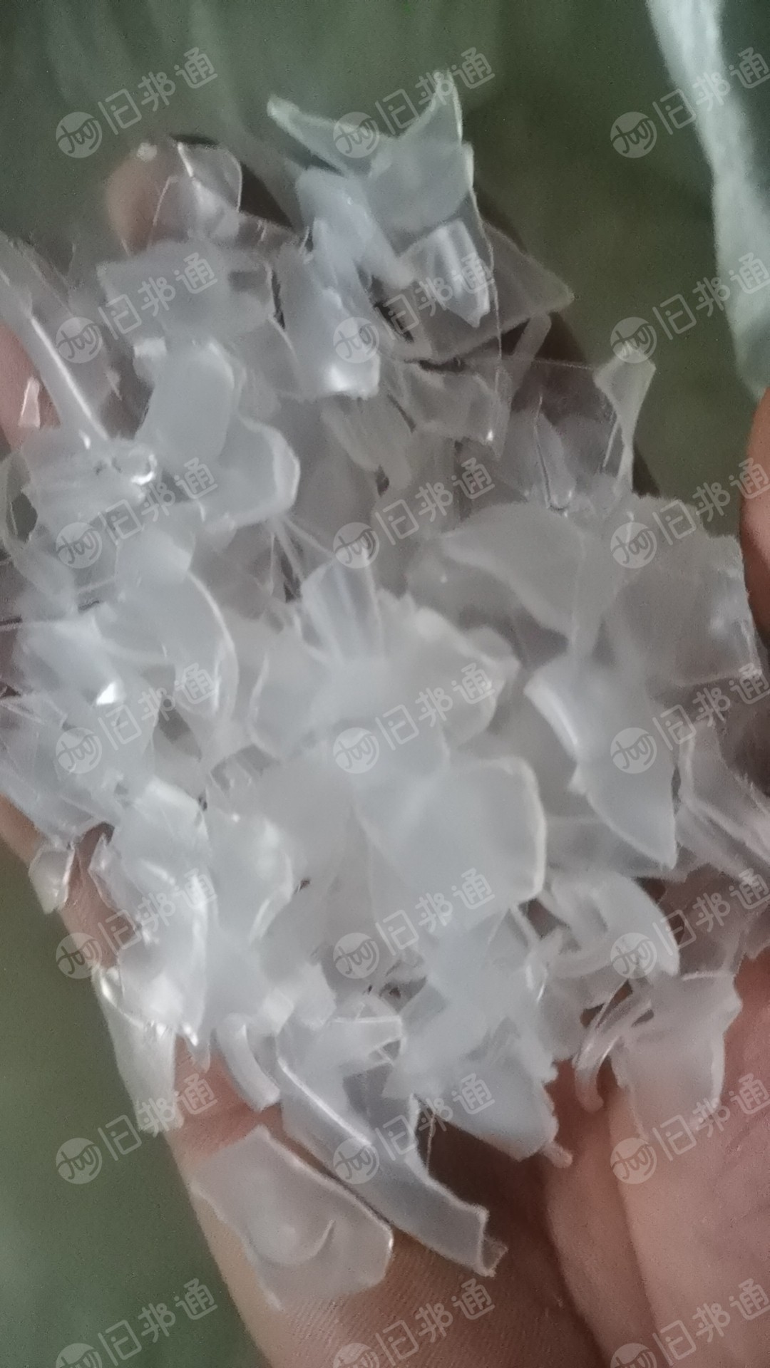 出售透明pp破碎料，吊瓶破碎料