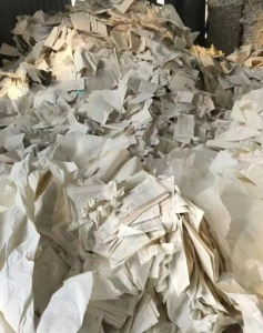 长期出售书纸边角料压包料