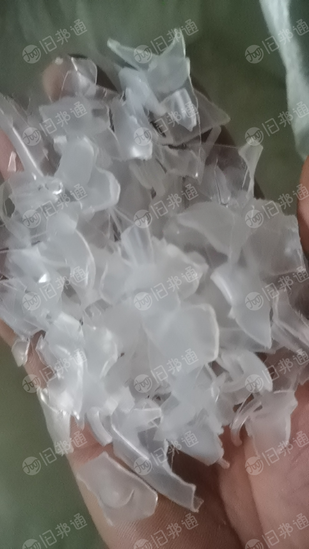 出售透明PP破碎料，吊瓶破碎料，过色选机硅胶机，现货20来吨
