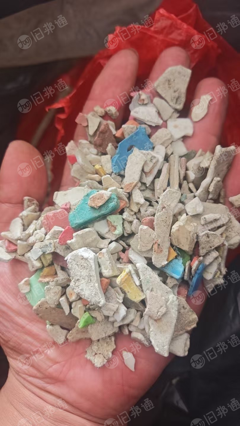 出售盐底PP破碎料，过材质机，静电机