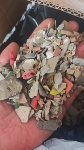 出售机选PVC破碎料