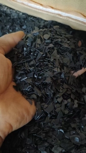长期出售黑色PS吸塑盒破碎料，现货50吨