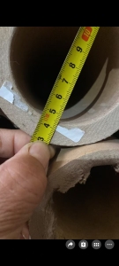 出售可再利用纸管，内径7.2cm，厚度1.5cm，长度77-88cm