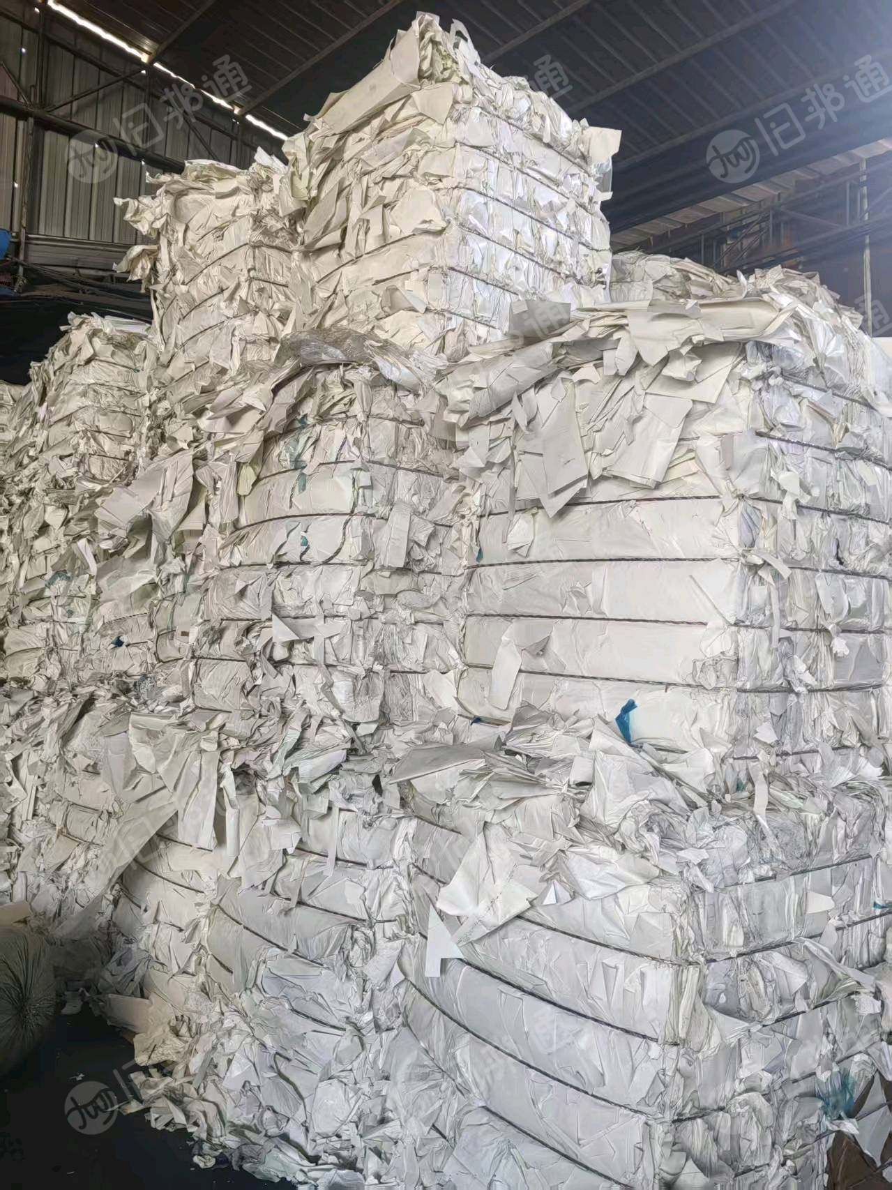 大量出售白色鱼竿纸压包料