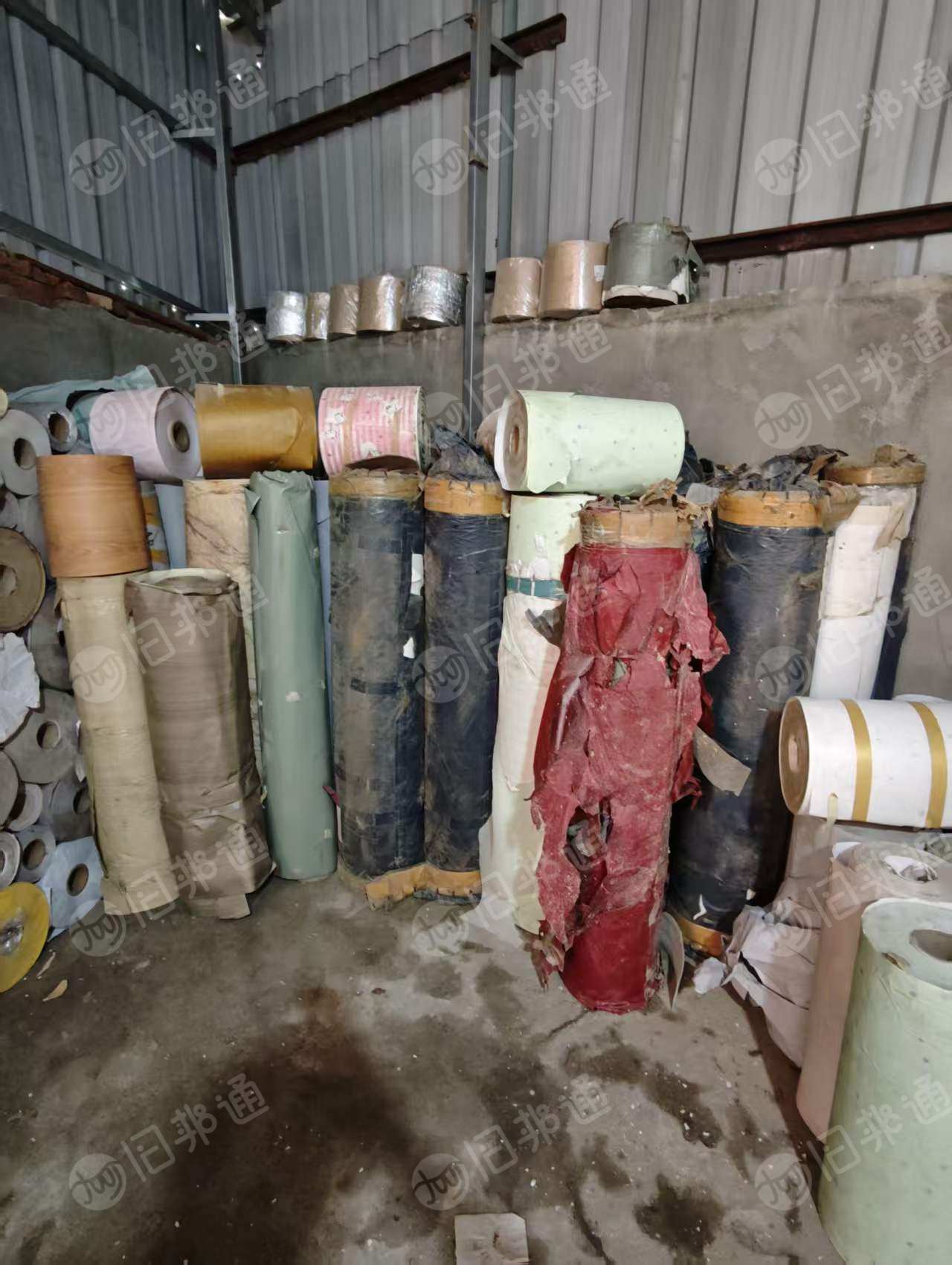 出售中性pvc墙纸壁纸卷筒料，6.8米一车