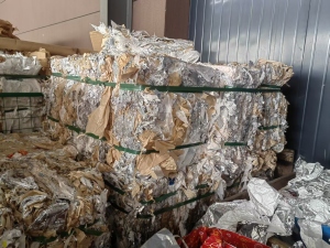 出售餐饮用品加工下来的铝箔纸