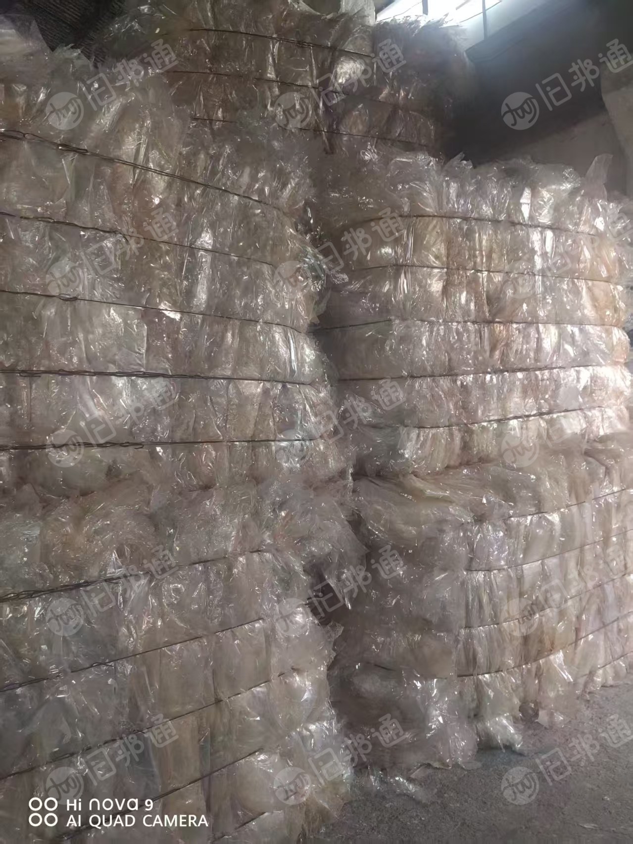 出售PET胶水膜,透明带胶白膜,现货100吨