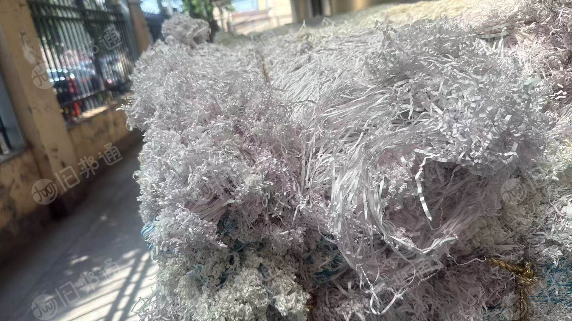 长期出售废不干胶纸统货，无膜不干胶纸
