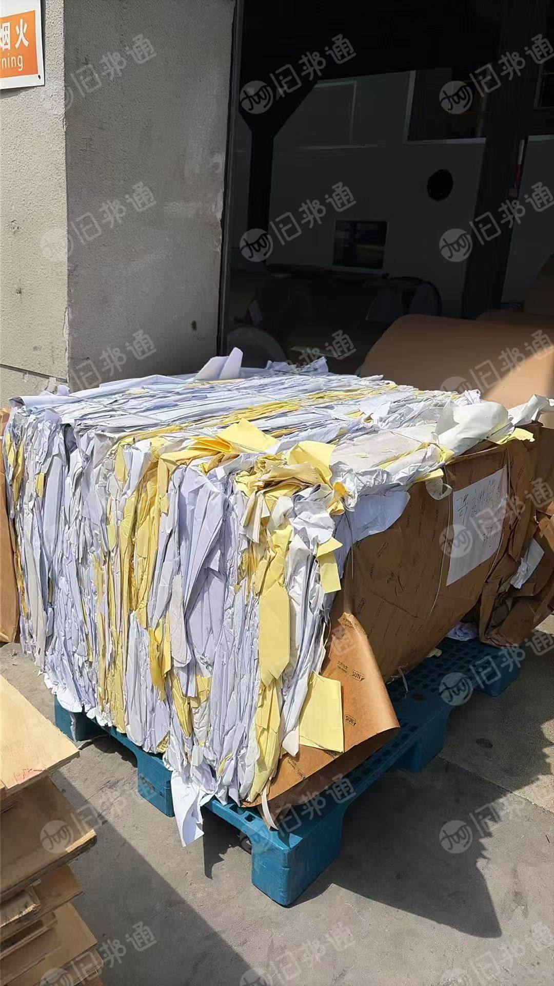 长期出售废不干胶纸统货，无膜不干胶纸