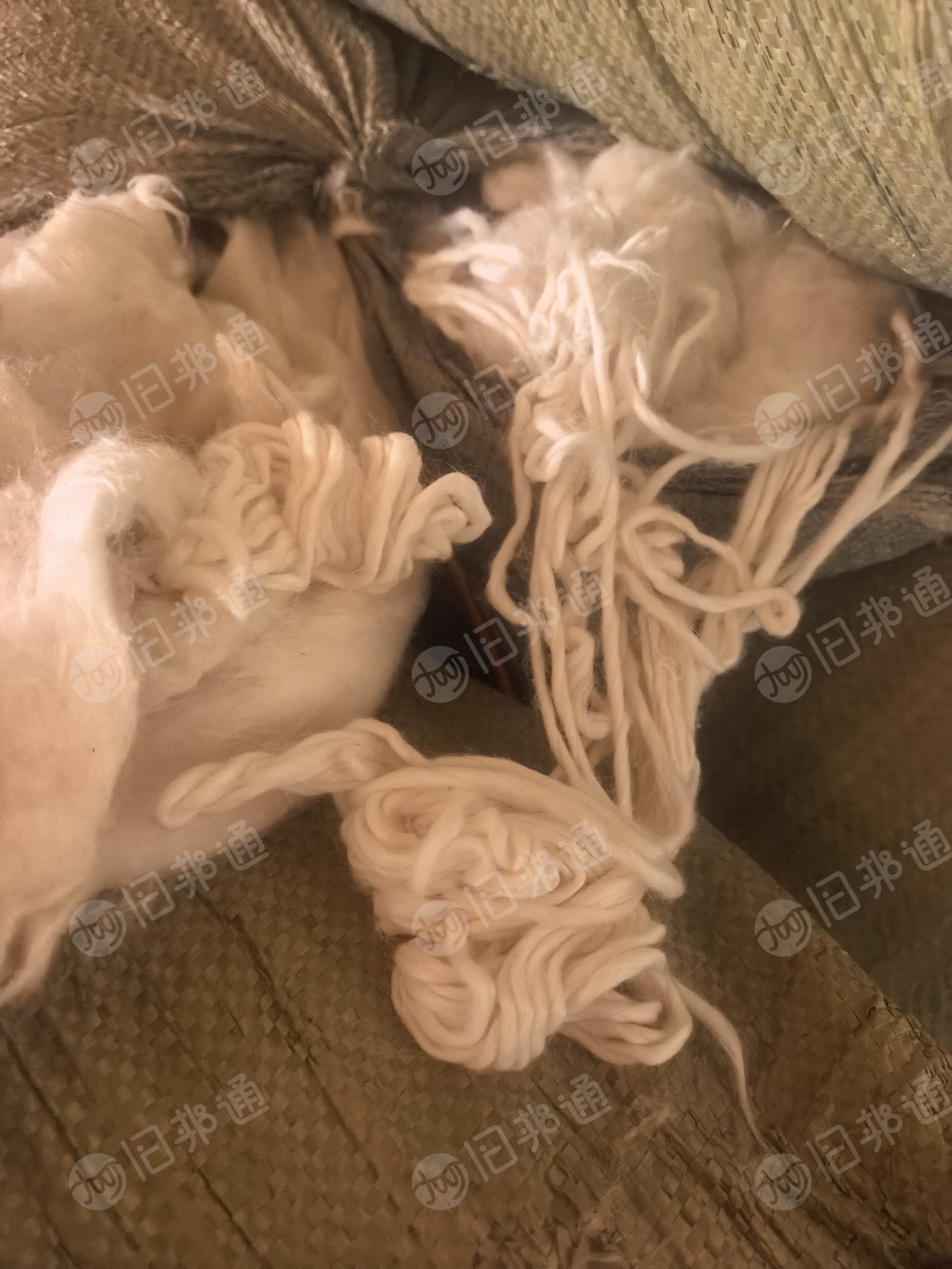 长期出售混纺开花料,有化纤的回花,纯棉回花,回丝等,含棉35左右,现货有5吨,货在河北沧州