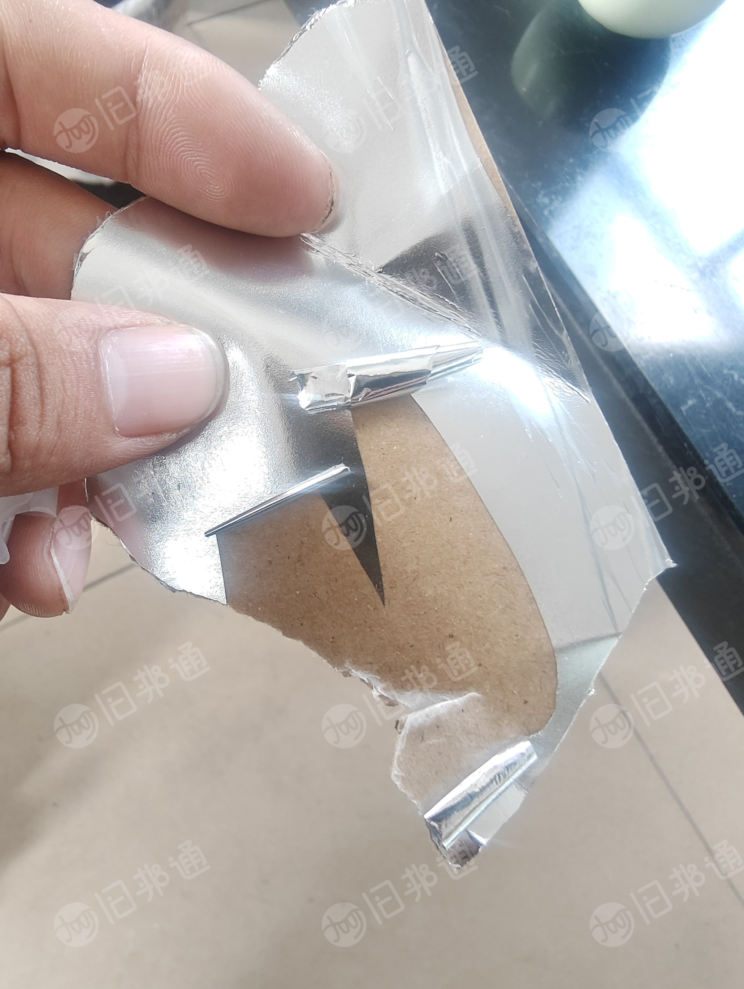 长期出售pe纸塑膜边，纸铝复合边角料