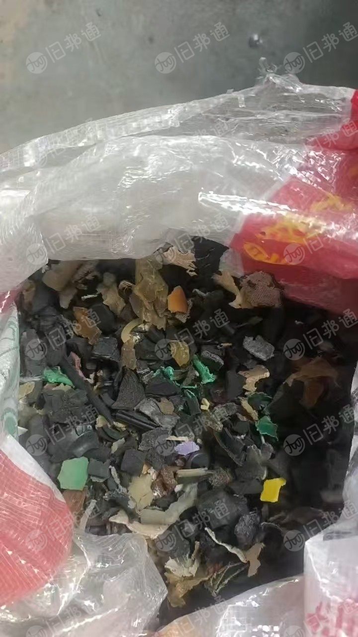 长期收购撕碎机静电分选的杂橡胶颗粒，做燃烧料