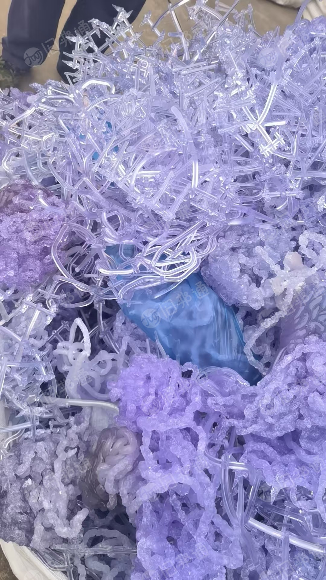 长期出售医疗厂下来的中性PVC水口料