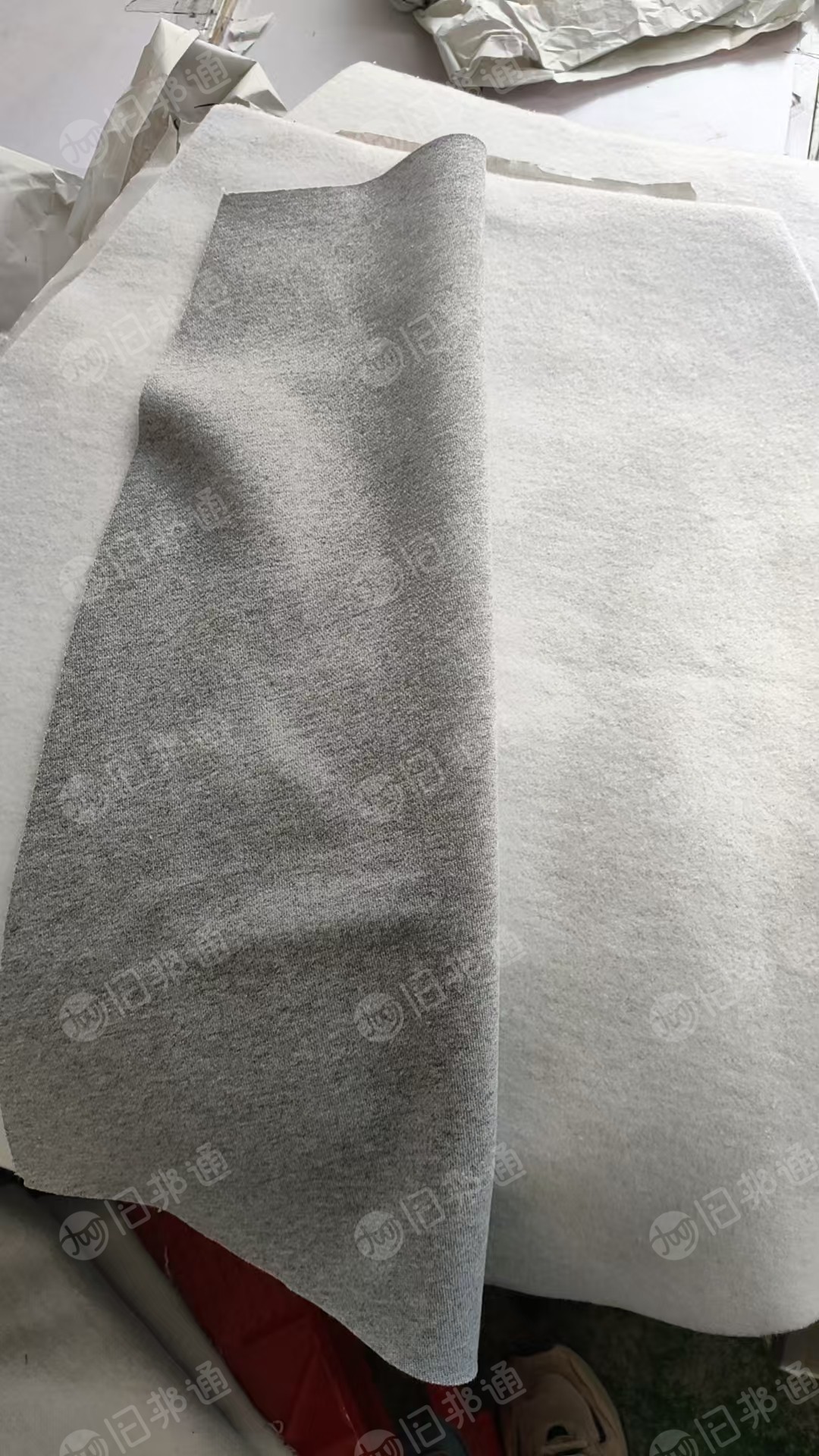 长期出售服装厂边角料，430克涤棉下脚料，涤棉废布，黑色白色深灰浅灰，货在山东德州
