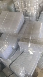 出售透明PET吸塑盒毛料，现货4吨