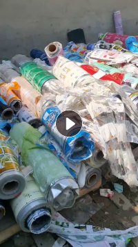 PET印花膜，要求无胶，大量回收PET打绳料