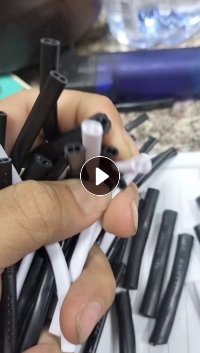 PVC数据线皮出售,黑白都有