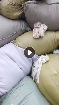 氨纶涤纶废布杂白长期出售