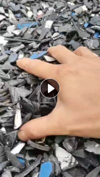 PP保险杠破碎料，纯杠破碎料，现货几十吨出售