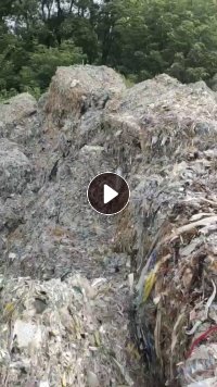 回收纸厂水洗料（胶包）