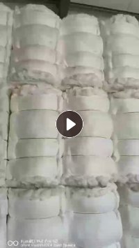 涤棉无纺布开花棉，涤棉纺纱原材料，长期大量出售