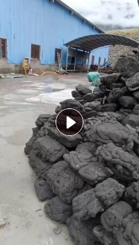 黑色EPS热熔块，现货80吨出售