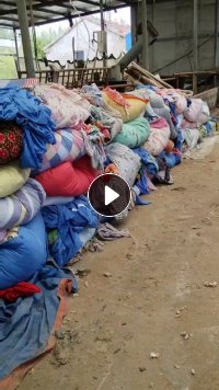 棉被拆下来的花被罩十几吨出售