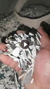 pvc彩色塑钢破碎料出售