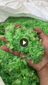 热洗纯绿瓶片现货150吨，做全透，长期出售