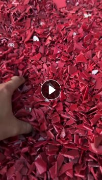 HDPE低压注塑料,啤酒筐破碎料,菜筐破碎料,红色蓝色黄色常年供应