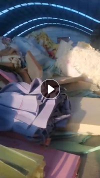 各种海绵下脚料打包棉长期供应