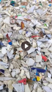 PP涂料桶破碎料长期出售，月供几十吨    