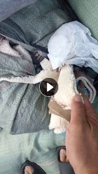 涤棉复合布下脚料20吨低价出售