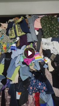 优质旧衣服统货9.6米两车出售，垃圾全剔完