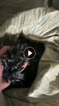 PVC冷却塔填充料破碎料,黑色和灰色,年需两三千吨