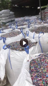 花乙破碎料，清洗甩干出售