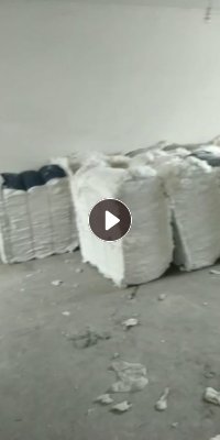 纺8支手套纱再生棉，牛仔开花棉，大量出售