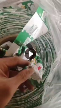 AD钙商标纸全新料，现货8吨出售