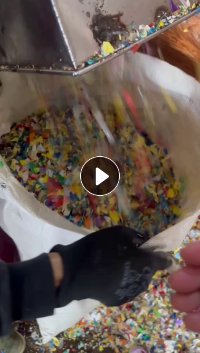 长期出售全漂PE花乙破碎料，低压奶白破碎料，月供几百吨 