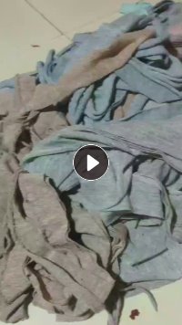 人棉纯棉下脚料长期出售，月供200多吨