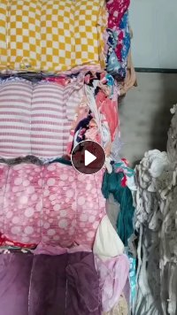 花色涤纶废布料，可化水，开花，睡衣下脚料，大量出售