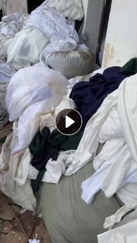 涤纶大布块，涤棉，涤纶窗帘布边料，大量回收