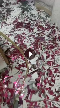 大量出售金银卡边角料压块