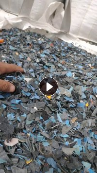 波纹管破碎料，水粉甩干，现货一挂出售