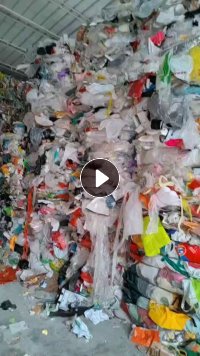 分拣厂出售生活垃圾膜，花膜，低压膜等，可现场验货看打包