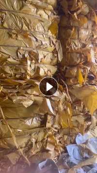 出售黄色硅油纸废料