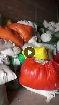 出售涤棉漂白废布开花料，现货25吨左右！