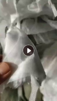 出售纯pp无纺布边角料，现货3吨多，便宜处理