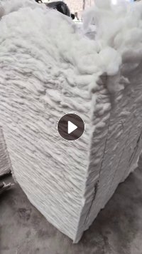 长期大量供应化纤开花棉，绒长质量好