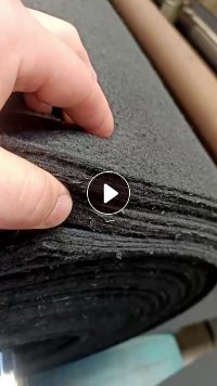 黑色针刺棉，黑色化纤原料，出售